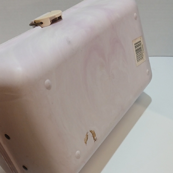 Y2K Caboodles Purple Orange and Cream Makeup Case - Picture 15 of 17